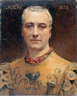 Portrait de Jules Laroche by Aime Morot Oil Painting