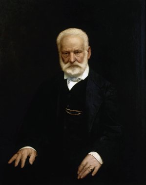 Portrait de Victor Hugo by Aime Morot Oil Painting