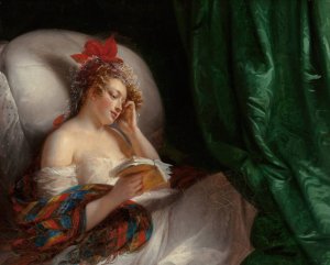 Le Reveil by Aimee Brune-Pages Oil Painting