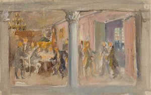 Aurora Society by Akseli Gallen-Kallela Oil Painting