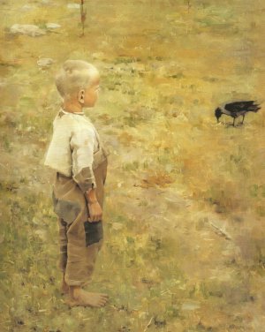 Boy with a Crow