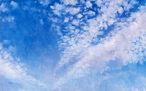 Clouds by Akseli Gallen-Kallela Oil Painting