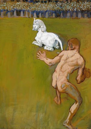 Conceptio Artis by Akseli Gallen-Kallela Oil Painting