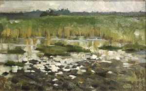 Kaislikko by Akseli Gallen-Kallela Oil Painting