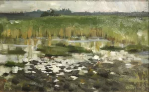 Kaislikko by Akseli Gallen-Kallela Oil Painting