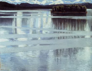 Lake Keitele painting by Akseli Gallen-Kallela
