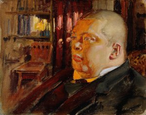 Portrait of Eric O. W. Ehrstrom by Akseli Gallen-Kallela Oil Painting
