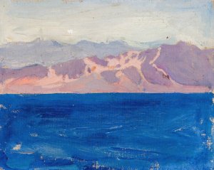 Red Sea by Akseli Gallen-Kallela Oil Painting