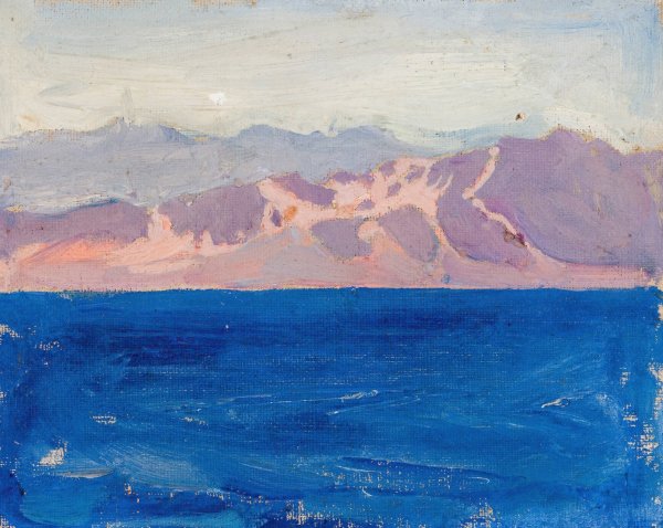 Red Sea  by Akseli Gallen-Kallela - Hand-Painted Oil Painting Reproduction