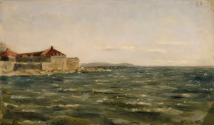 Sand Bank by Akseli Gallen-Kallela Oil Painting