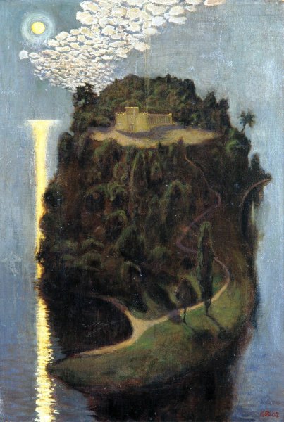 Main Product Photo of The Island of the Blessed Painting by Akseli Gallen-Kallela