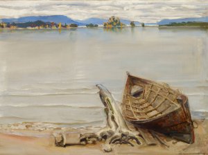 Venevanhus by Akseli Gallen-Kallela Oil Painting