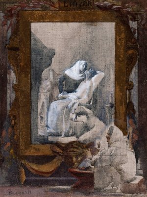 L'Hiver by Albert Besnard Oil Painting