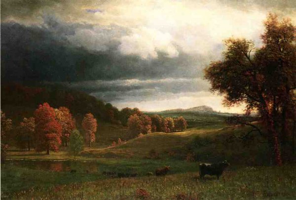 Main Product Photo of Autumn Landscape: The Catskills Painting by Albert Bierstadt