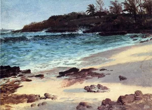Bahama Cove by Albert Bierstadt Oil Painting