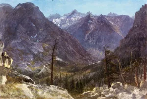 Estes Park, Colorado Oil painting by Albert Bierstadt