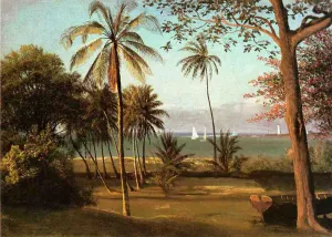 Florida Scene painting by Albert Bierstadt