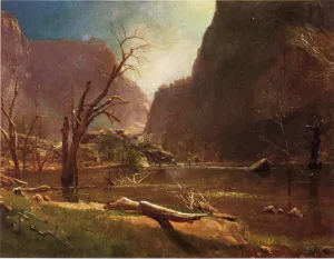 Hatch-Hatchy Valley, California by Albert Bierstadt - Oil Painting Reproduction
