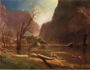 Hatch-Hatchy Valley, California by Albert Bierstadt Oil Painting
