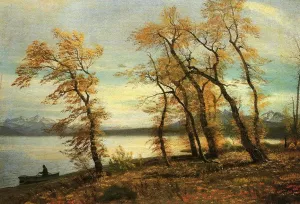 Lake Mary, California by Albert Bierstadt Oil Painting