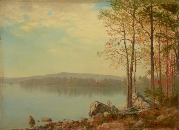 Main Product Photo of Landscape  Painting by Albert Bierstadt