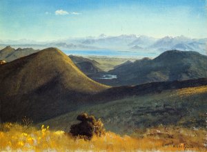 Mono-Lake, Sierra Nevada, California, 1872 by Albert Bierstadt Oil Painting
