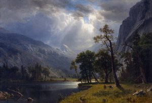 Mount Starr King, Yosemite by Albert Bierstadt Oil Painting
