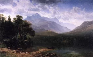 Mount Washington by Albert Bierstadt Oil Painting