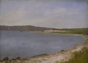 San Francisco Bay by Albert Bierstadt Oil Painting