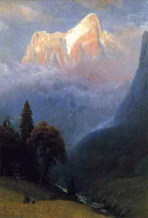 Storm Among the Alps painting by Albert Bierstadt