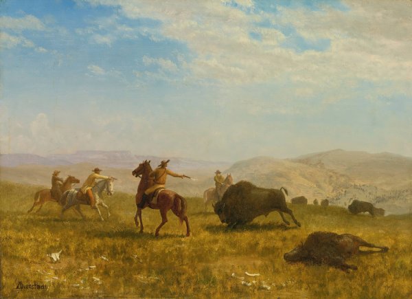 Main Product Photo of The Wild West Painting by Albert Bierstadt