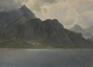 Untitled by Albert Bierstadt Oil Painting