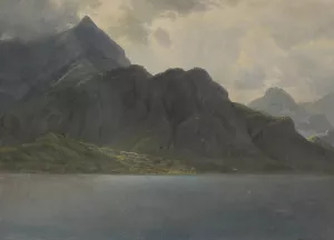 Untitled by Albert Bierstadt Oil Painting