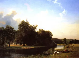 Westphalia by Albert Bierstadt - Oil Painting Reproduction