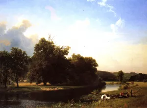 Westphalia by Albert Bierstadt Oil Painting
