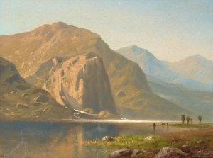 Yosemite by Albert Bierstadt Oil Painting