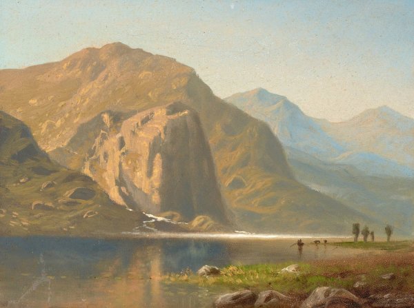 Main Product Photo of Yosemite  Painting by Albert Bierstadt