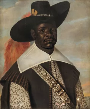 Don Miguel de Castro, Emissary of Kongo by Albert Eckhout Oil Painting