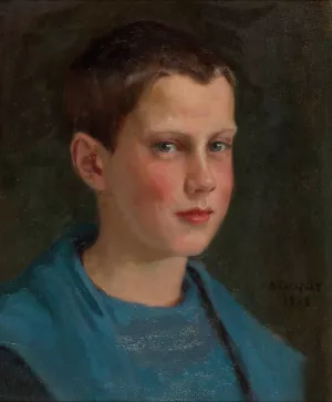 Erik Edelfelt Lapsena by Albert Edelfelt Oil Painting