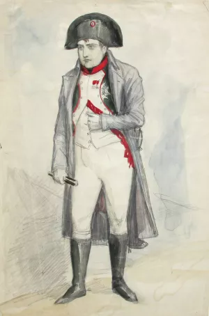Napoleon by Albert Edelfelt Oil Painting