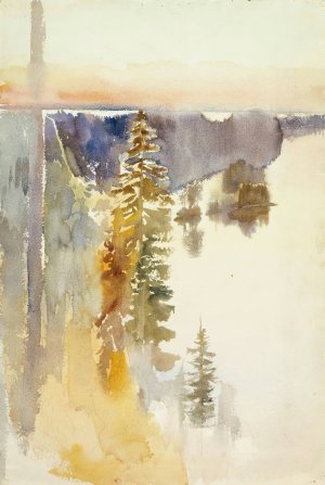 View from Kaukola Ridge by Albert Edelfelt Oil Painting