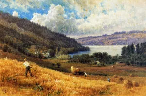 The Harvest Oil painting by Albert Fitch Bellows