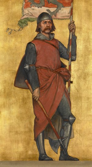 Jan Breydel by Albert Frans Lieven De Vriendt Oil Painting