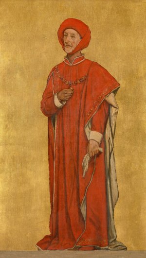 Lord of Gruuthuse Oil painting by Albert Frans Lieven De Vriendt