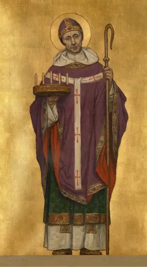 Mary of Burgundy by Albert Frans Lieven De Vriendt Oil Painting