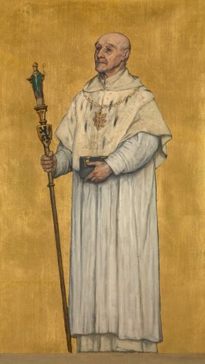 Provost of Saint Donatus Oil painting by Albert Frans Lieven De Vriendt