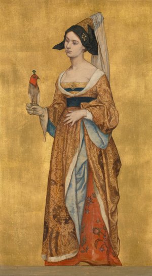 Saint Donatian of Reims by Albert Frans Lieven De Vriendt Oil Painting