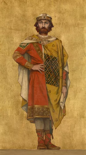 Willem van Saeftinghe by Albert Frans Lieven De Vriendt Oil Painting