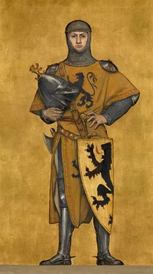 William of Julich by Albert Frans Lieven De Vriendt Oil Painting
