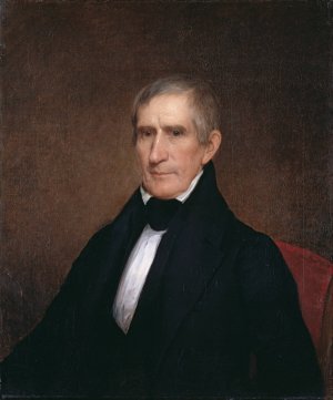 William Henry Harrison by Albert Gallatin Hoit Oil Painting
